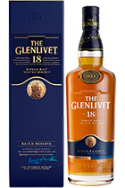 The Glenlivet 18 years gift box