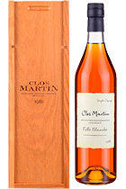 Clos Martin Folle Blanche 1988 wooden box