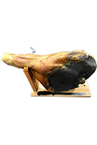 Prosciutto Crudo with supplies (Jamonera Banqueta and Cuchillo)