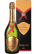 Blason Rouge Cremant Limoux Sieur d'Arques gift box