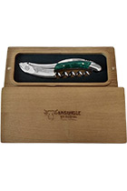 Laguiole Malachite wooden box