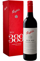 Penfolds Bin 389 Cabernet Shiraz 2016 gift box