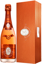 Louis Roederer Cristal Rose gift box 2007