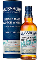 Mossburn Vintage Casks N 3 Blair Athol Distillery gift tube