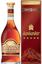 Ararat 5 years gift box 0,5L