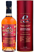 The Six Isles Blended Malt Pomerol Cask Finish the gift tube