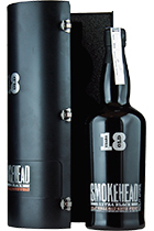 Smokehead Extra Black Islay Single Malt 18 Years Old gift tube