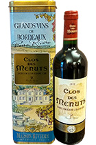 Clos de Menuts 2010 in metal tube