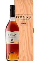 Gelas Bas Armagnac 25 ans in wooden box