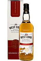 West Cork Bourbon Cask blended Irish whiskey gift box