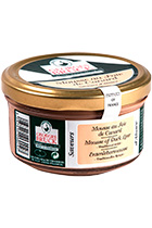 GB Mousse au Foie de canard glass jar 140gr