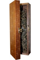 Case1 for 1 bottle Bordeaux from wood (merbao)