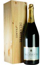 Delamotte Brut 1,5L wooden box