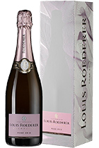 Louis Roederer Brut Rose AOC 2013 grafika gift box