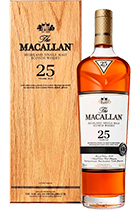 The Macallan 25 Year Sherry Oak wooden box