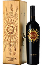 Luce Della Vite Toscana 2016 gift wooden box