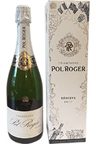 Pol Roger Brut Reserve Festive gift box