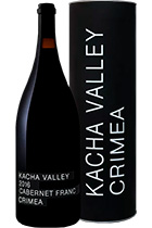 Kacha Valley Cabernet Franc Crimea 2016 gift tube 1,5L
