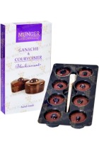 Ganache & Courvoisier (taste in assortment Blackcurrant, Singonberry, Bluberry) 50 gr