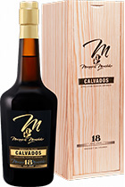 Marquis de Montdidier 18 years old Calvados AOC gift box