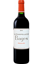 La Chapelle de Bages Pauillac 2014